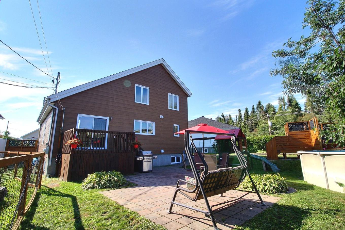 Back facade - 289 Rue Miljours, Val-D'Or, QC - Outdoor With Exterior