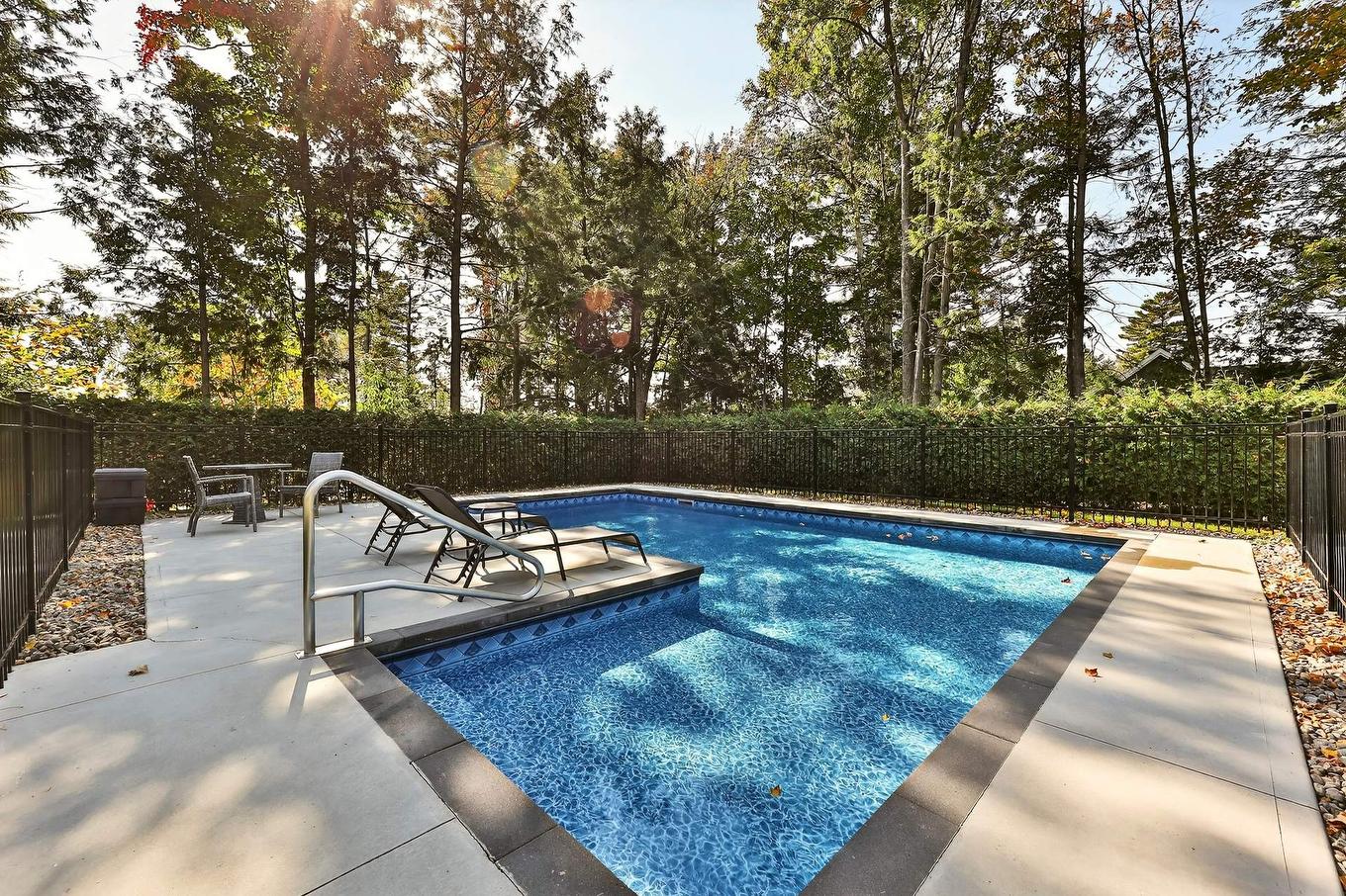 Pool - 16940 Rue Du Zircon, Mirabel, QC - Outdoor With In Ground Pool With Backyard