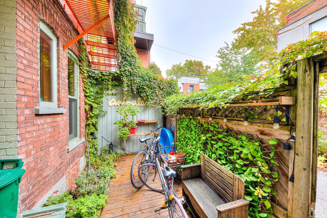 Terrasse - 4579 - 4581 Rue St-André, Montréal (Le Plateau-Mont-Royal), QC - Outdoor With Exterior