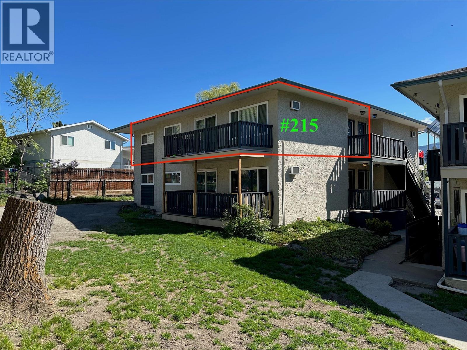 #215 Top Floor Unit - 3505 38 Street Unit# 215, Vernon, BC - Outdoor