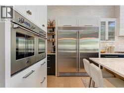 Large built in freezer and fridge doors -