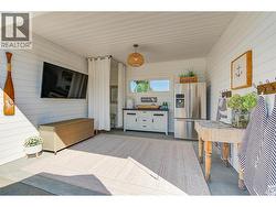 Pool side cabana is the perfect place to entertain -