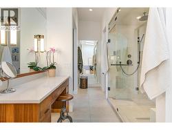 Heated floors throughout ensuite and walk in -