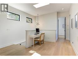 Plumbed for a wet bar -