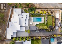 Bird's eye view of the property -