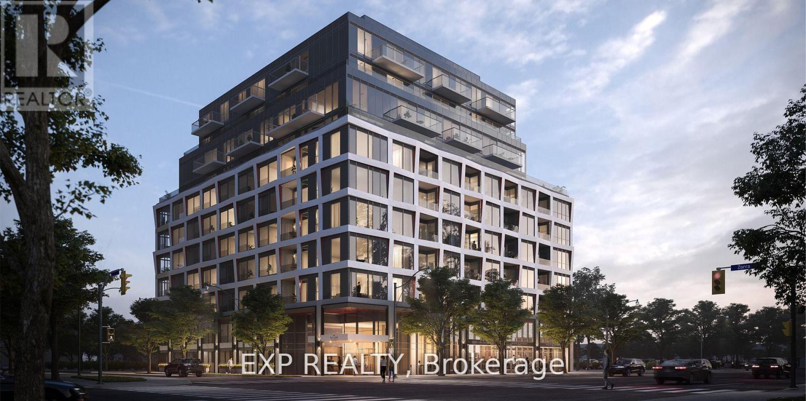 903 - 1195 The Queens Way, Toronto, ON - Outdoor With Facade