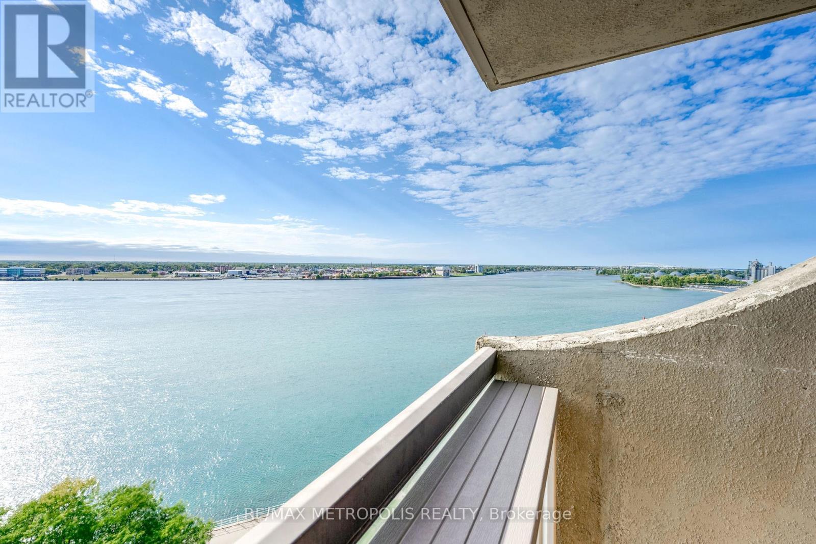 1306 - 155 Front Street N, Sarnia, ON - Outdoor With Body Of Water With View