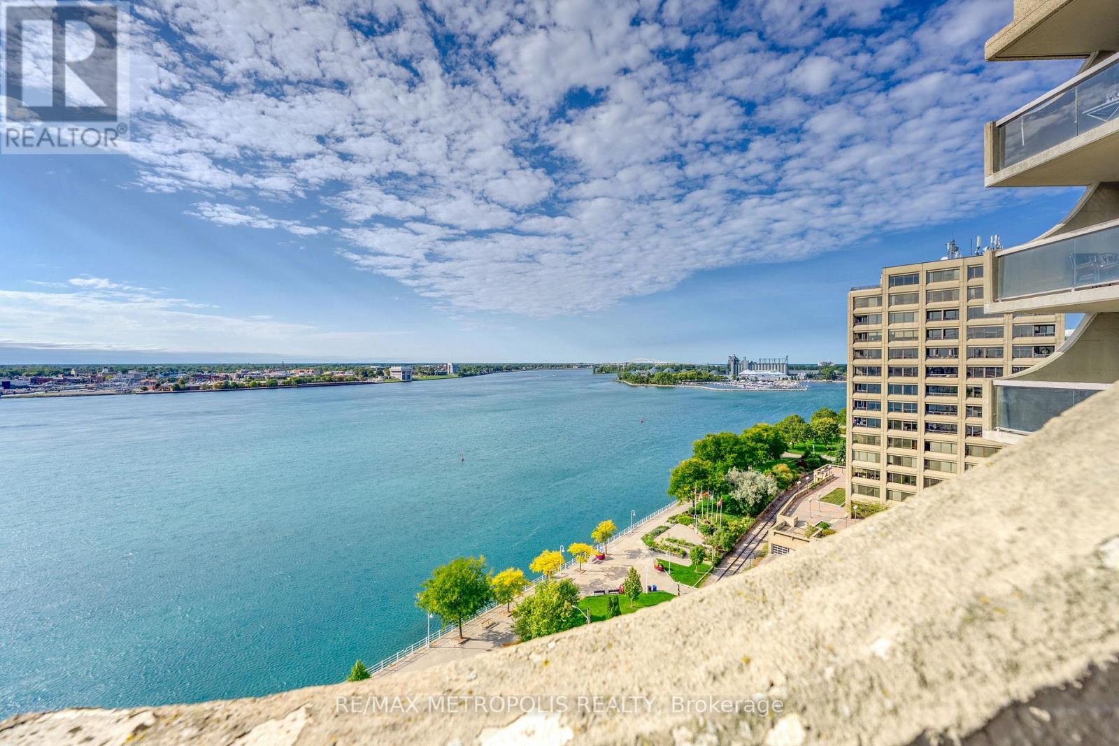 1306 - 155 Front Street N, Sarnia, ON - Outdoor With Body Of Water With View