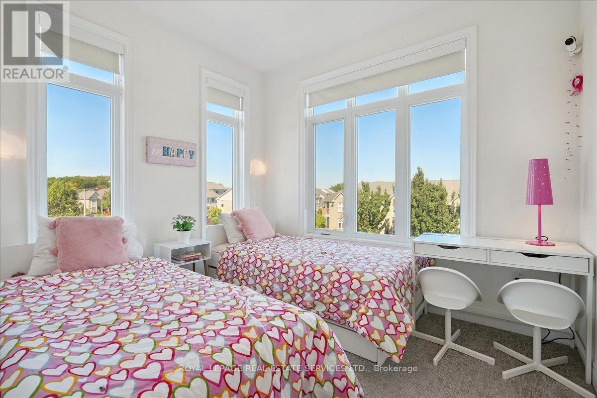 Spacious 2nd bedroom - 2180 Postmaster Drive, Oakville, ON - Indoor Photo Showing Bedroom