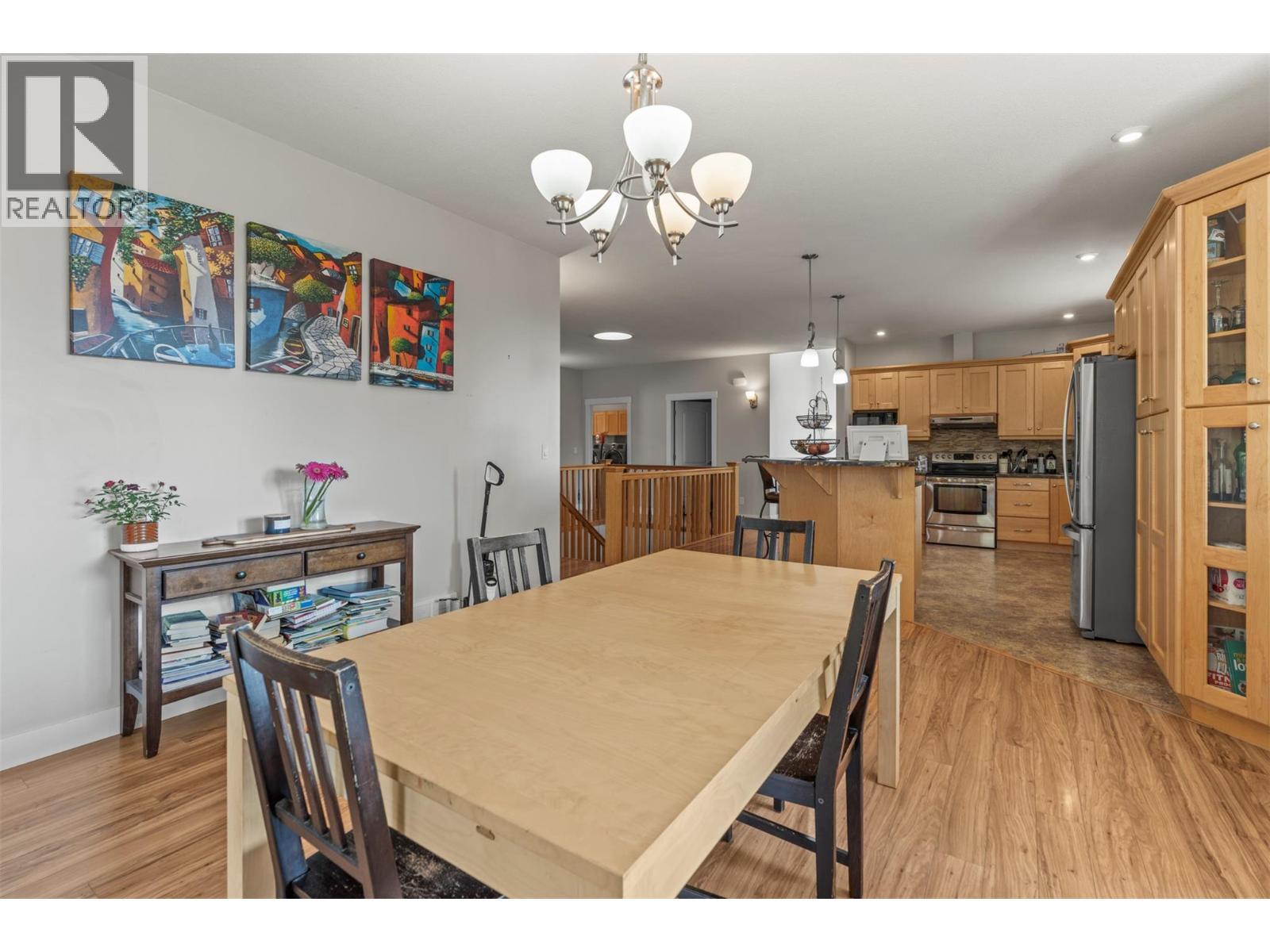 1951 Wolfgang Road, Armstrong, BC - Indoor Photo Showing Dining Room