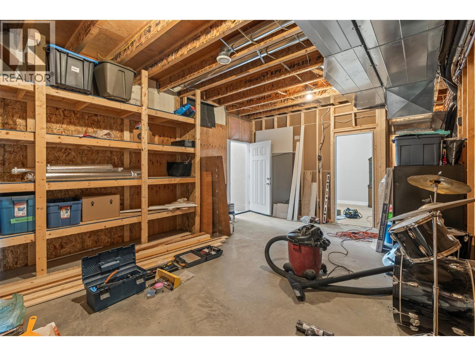 1951 Wolfgang Road, Armstrong, BC - Indoor Photo Showing Basement