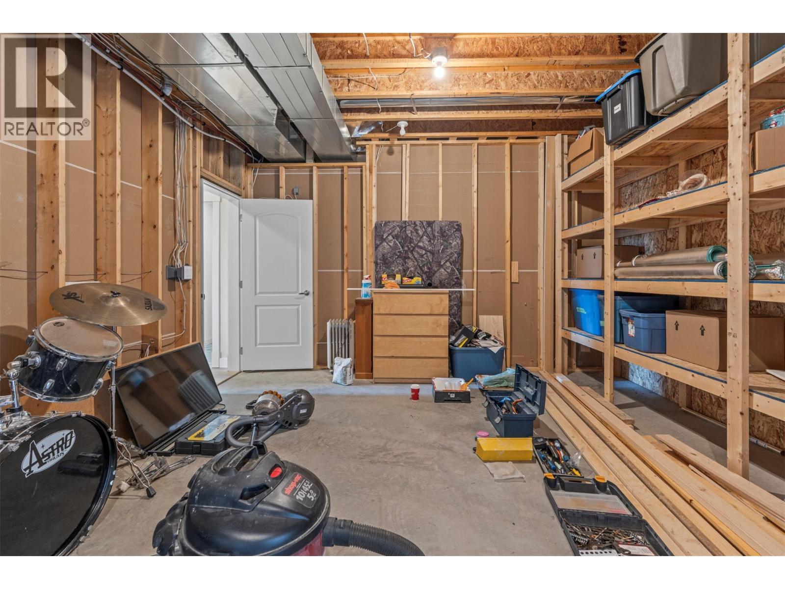1951 Wolfgang Road, Armstrong, BC - Indoor Photo Showing Basement