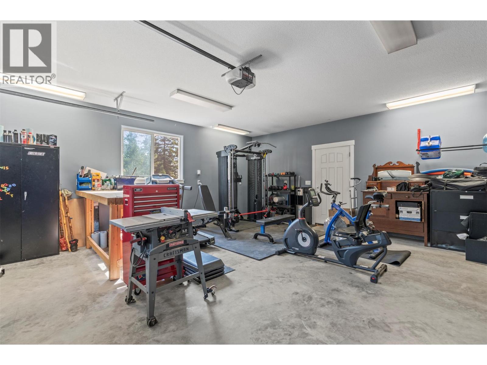 1951 Wolfgang Road, Armstrong, BC - Indoor Photo Showing Gym Room