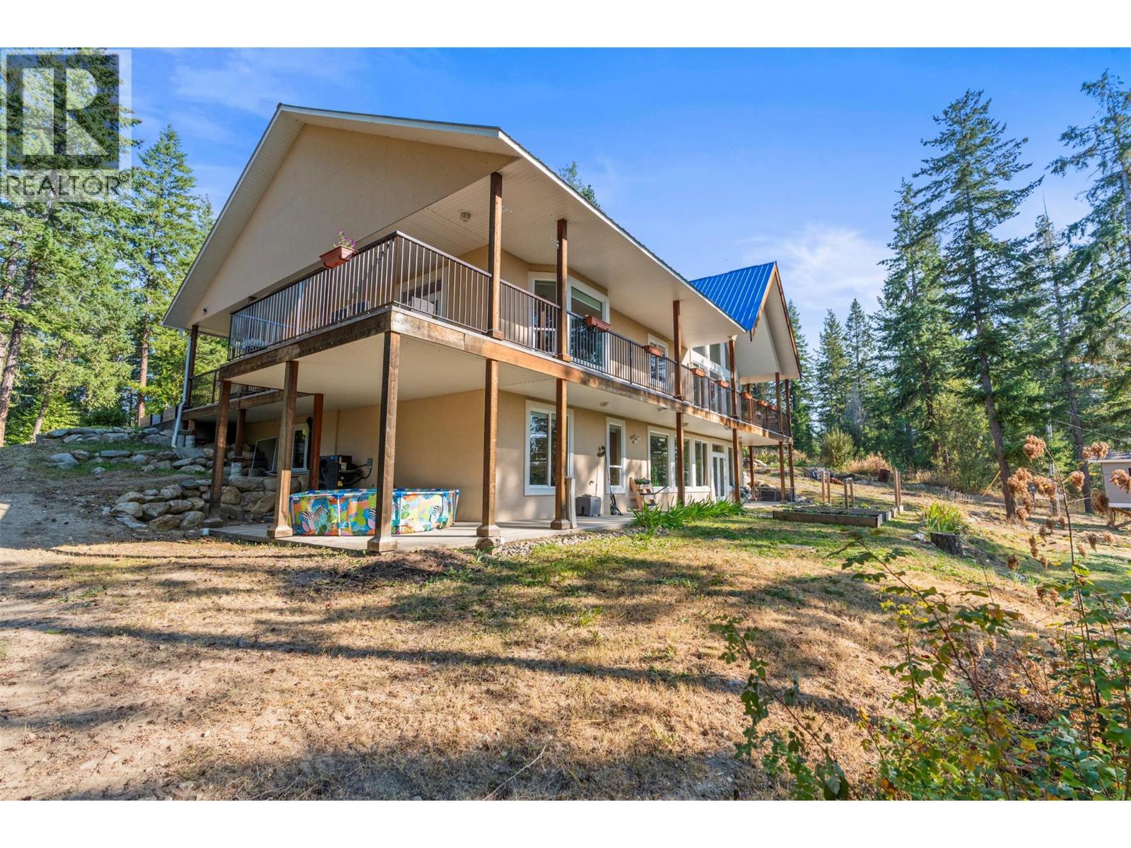 1951 Wolfgang Road, Armstrong, BC - Outdoor With Deck Patio Veranda