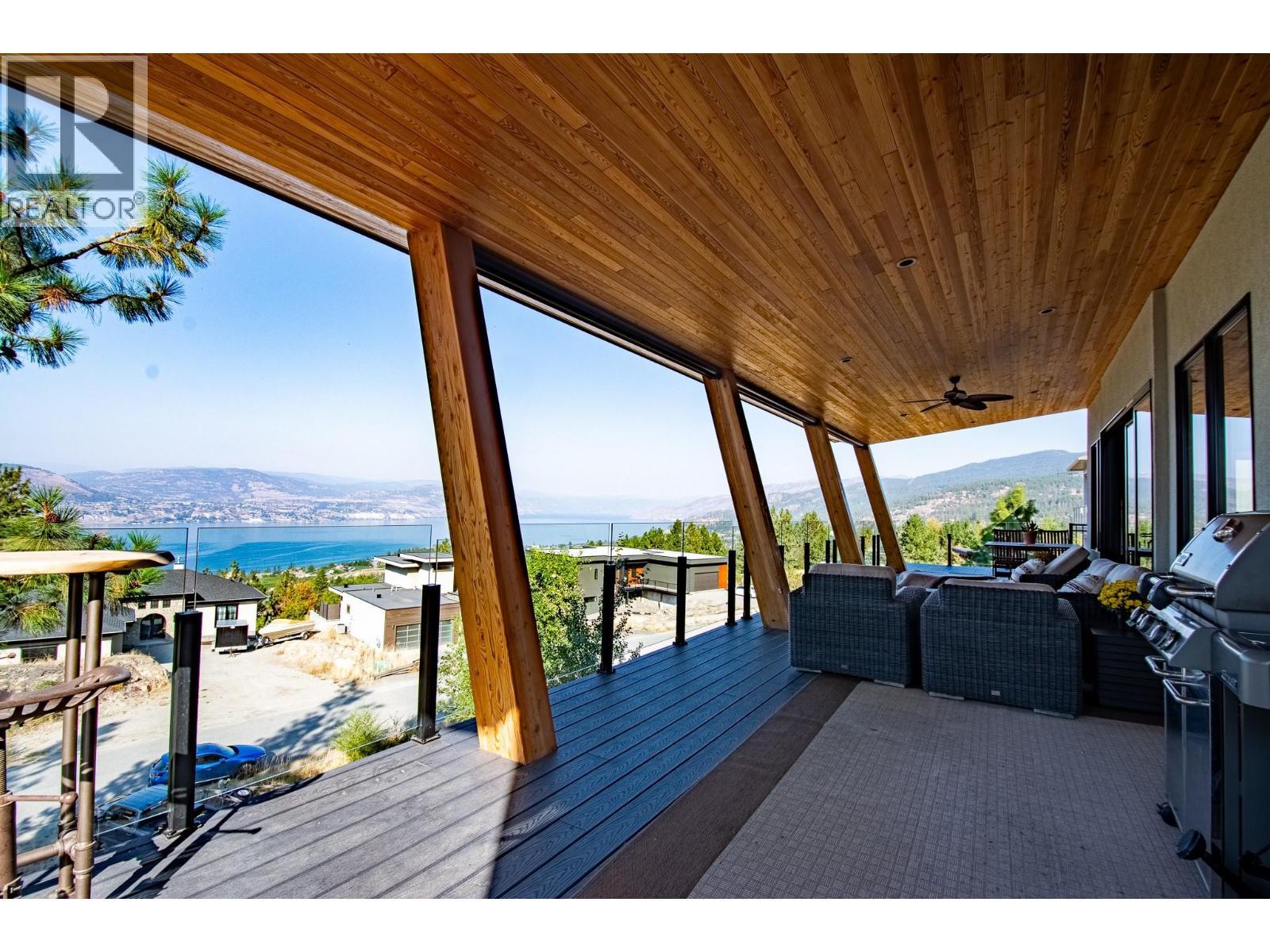 2750 Workman Place, Naramata, BC - Outdoor With Body Of Water With Deck Patio Veranda With Exterior