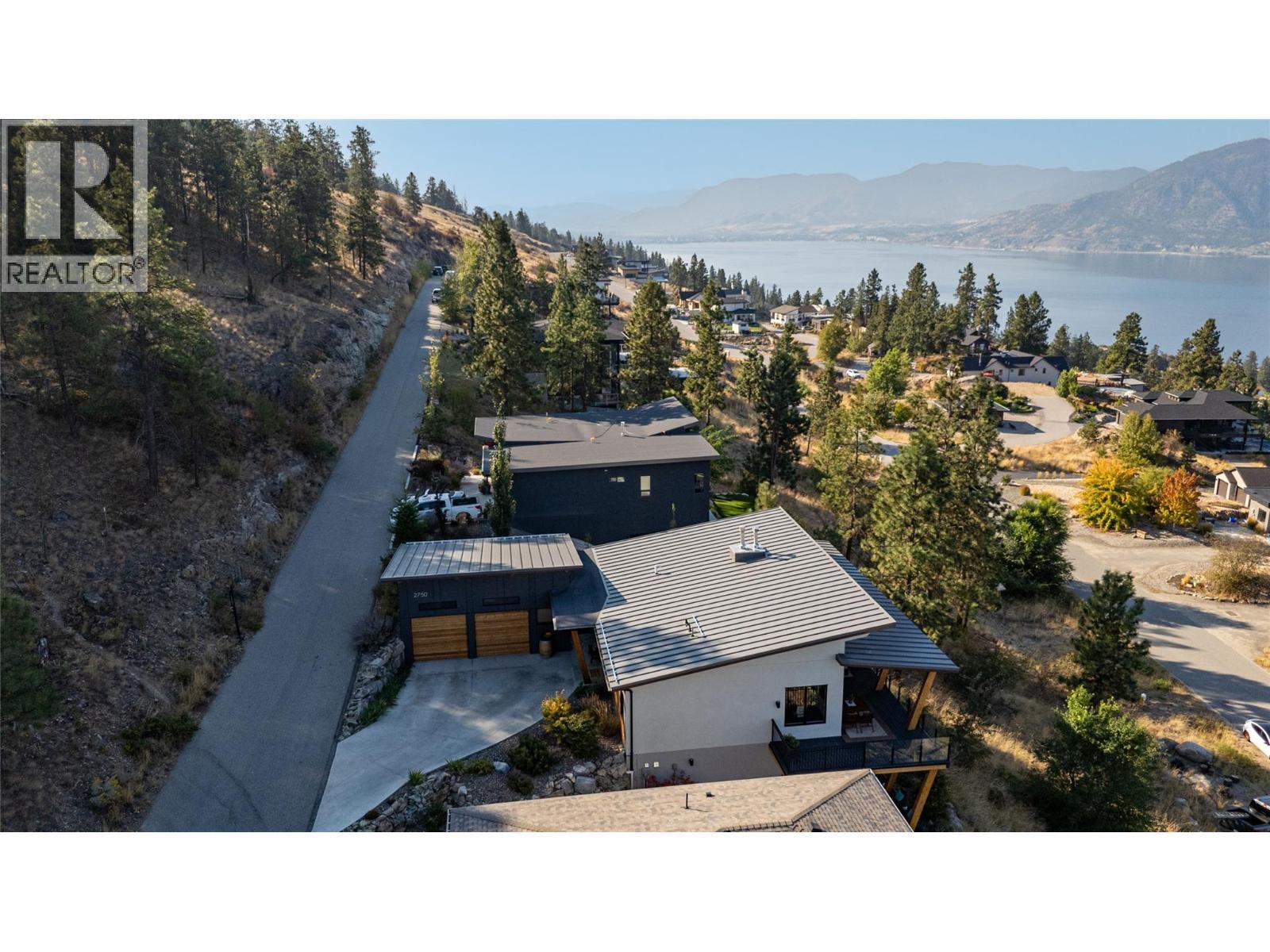 2750 Workman Place, Naramata, BC - Outdoor With Body Of Water With View