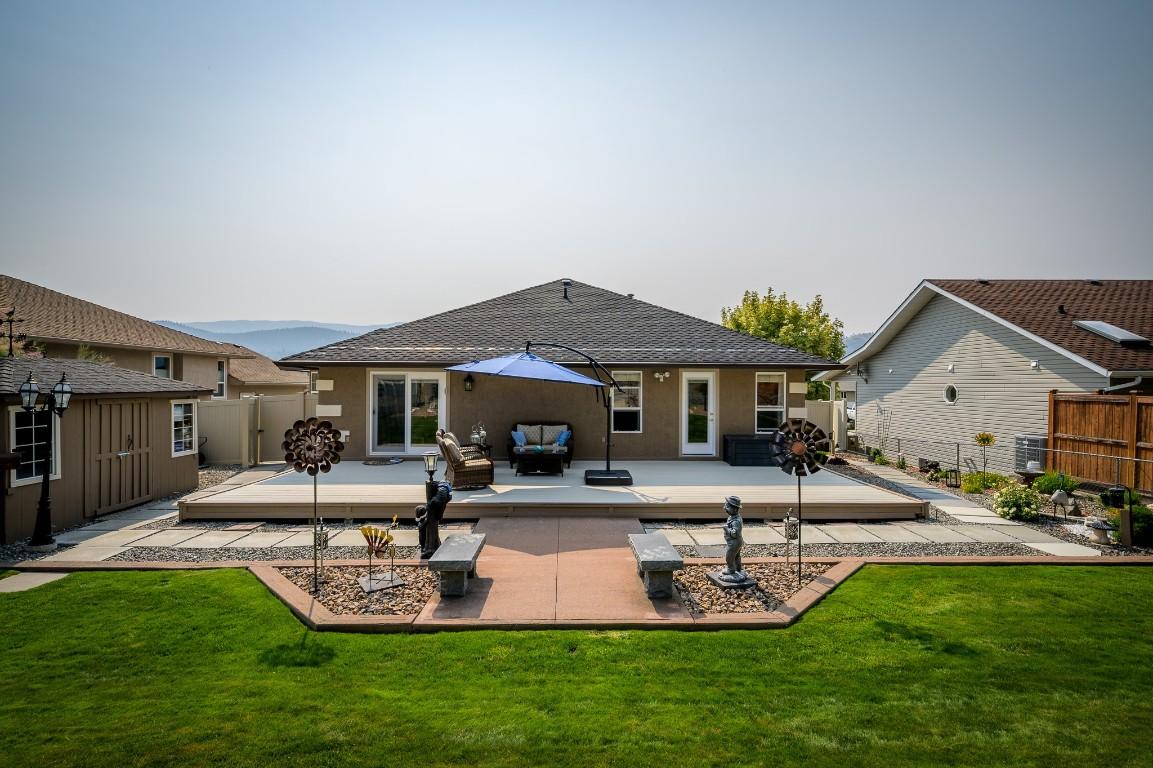 3577 Navatanee Drive, Kamloops, BC - Outdoor With Deck Patio Veranda With Exterior