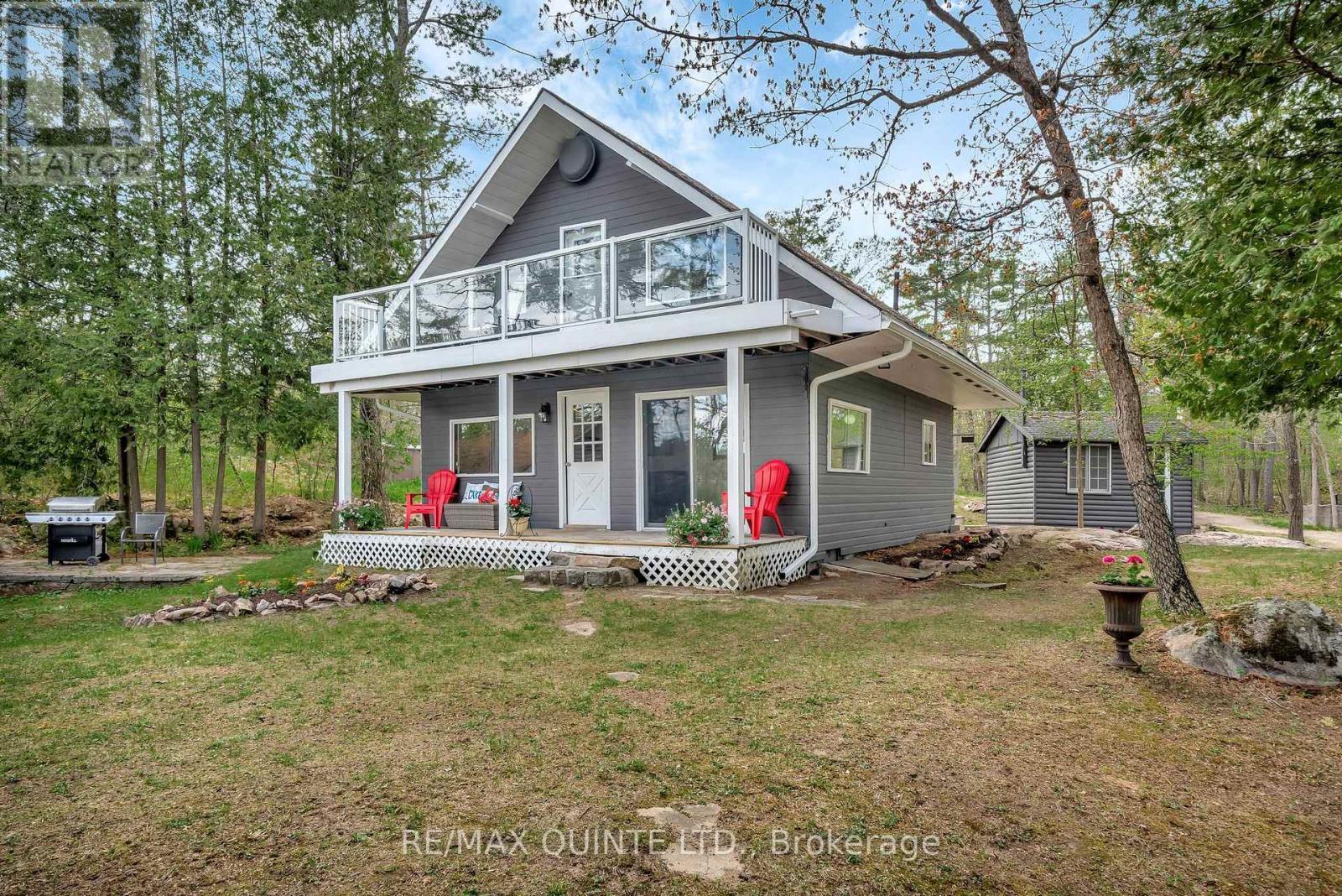 2 Fire Route 2 Route, Trent Lakes, ON - Outdoor With Balcony With Deck Patio Veranda