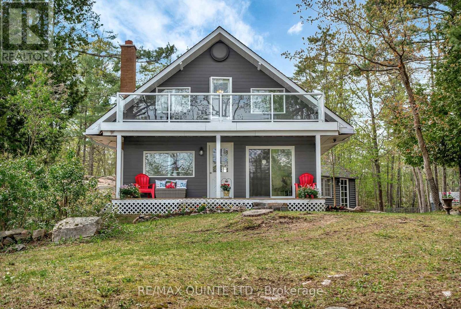 2 Fire Route 2 Route, Trent Lakes, ON - Outdoor With Balcony With Deck Patio Veranda