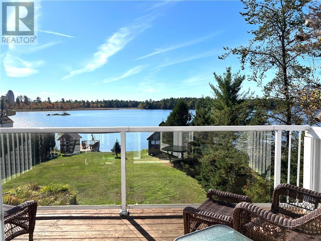 268 B Lake Road, St. Charles, ON - Outdoor With Body Of Water With Deck Patio Veranda