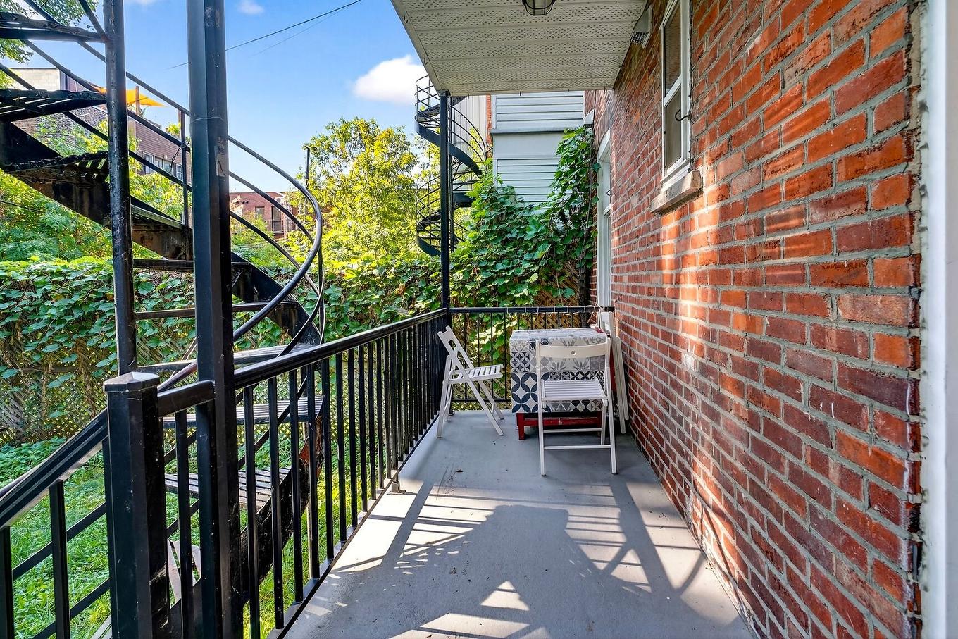 Balcon - 2696 - 2704 Rue De Rozel, Montréal (Le Sud-Ouest), QC - Outdoor With Exterior