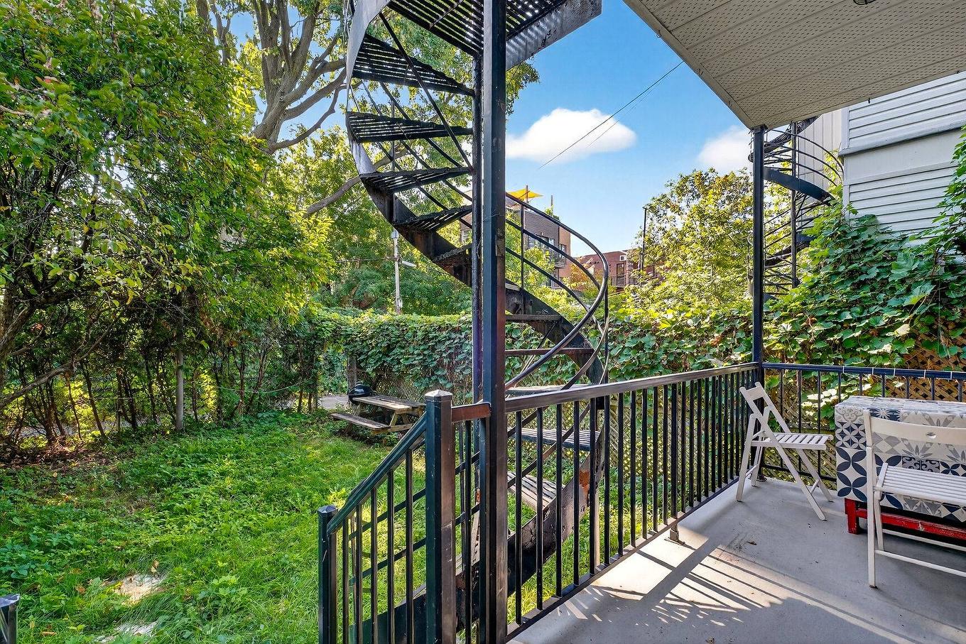 Cour - 2696 - 2704 Rue De Rozel, Montréal (Le Sud-Ouest), QC - Outdoor With Exterior