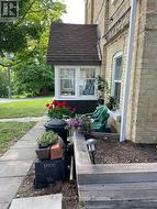 Front flower beds -