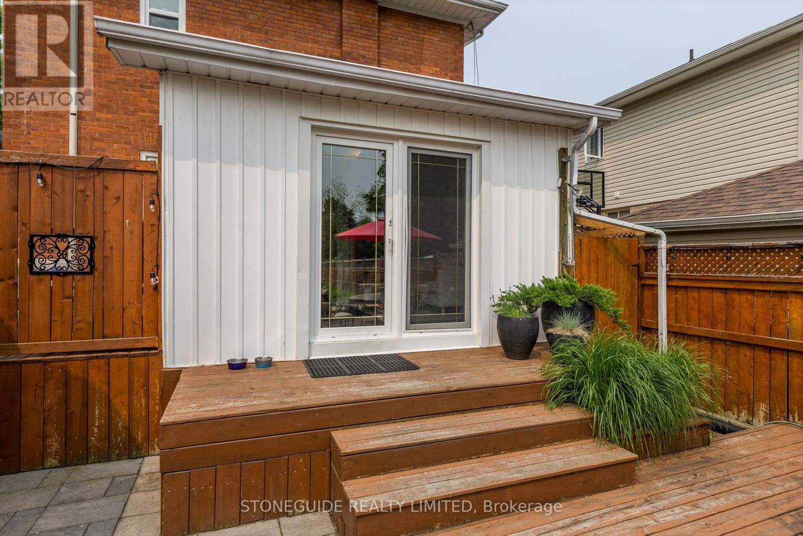 454 Mark Street, Peterborough (Ashburnham Ward 4), ON - Outdoor With Deck Patio Veranda With Exterior