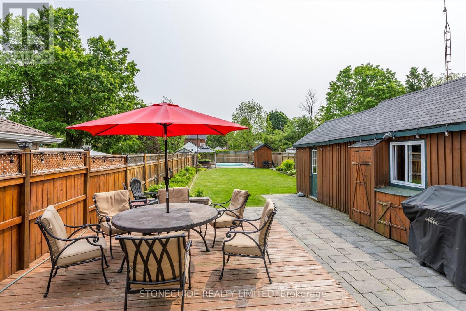 454 Mark Street, Peterborough (Ashburnham Ward 4), ON - Outdoor With Deck Patio Veranda