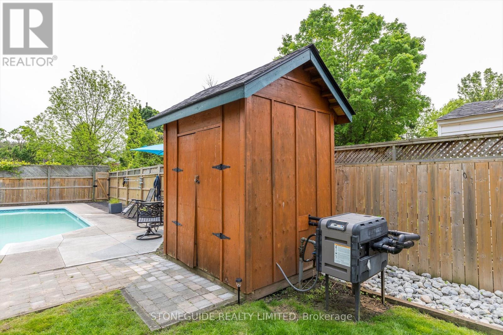 454 Mark Street, Peterborough (Ashburnham Ward 4), ON - Outdoor With In Ground Pool With Exterior