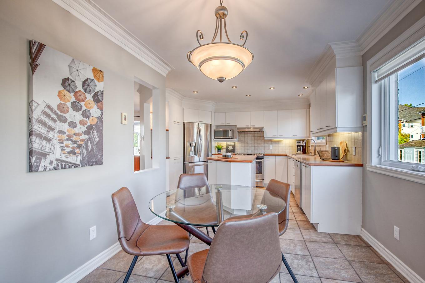 Kitchen - 427 - 431 Rue François-V.-Malhiot, Boucherville, QC - Indoor Photo Showing Dining Room