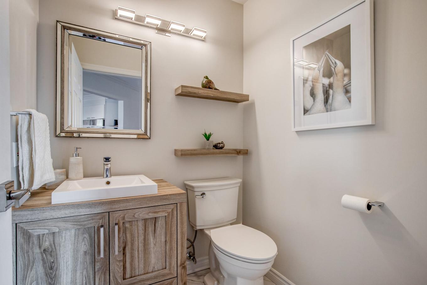 Powder room - 427 - 431 Rue François-V.-Malhiot, Boucherville, QC - Indoor Photo Showing Bathroom