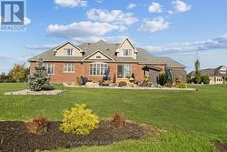 View of the back of the house -