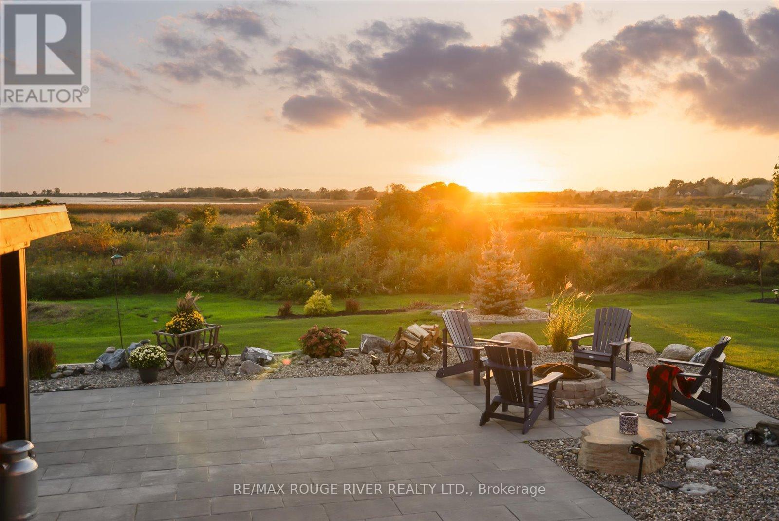 Enjoy Sunsets every evening from your backyard - 14 Wellers Way, Quinte West, ON - Outdoor With View