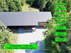 Quality construction including steel roof. -