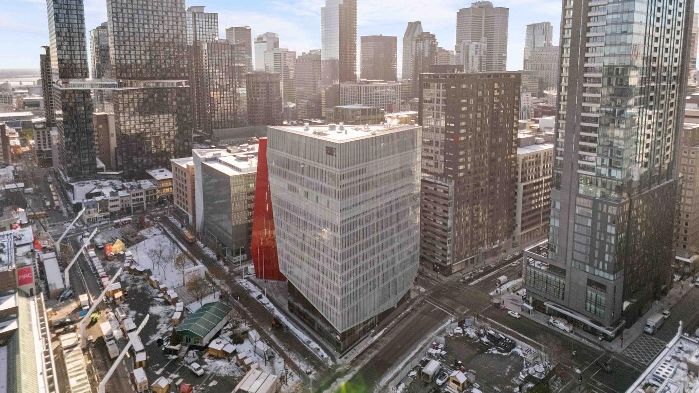 Aerial photo - 1206-350 Boul. De Maisonneuve O., Montréal (Ville-Marie), QC - Outdoor