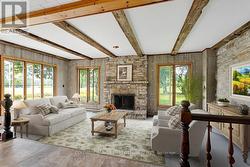 Living Room. Image is virtually staged -