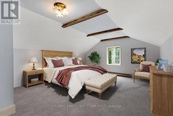 Primary Bedroom. Image is virtually staged -