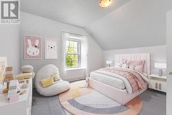 Bedroom #4. Image is virtually staged -