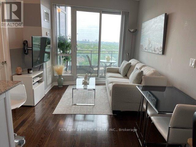 1412 - 18 Holmes Avenue, Toronto, ON - Indoor Photo Showing Living Room