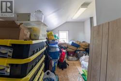 Storage area on the second floor -