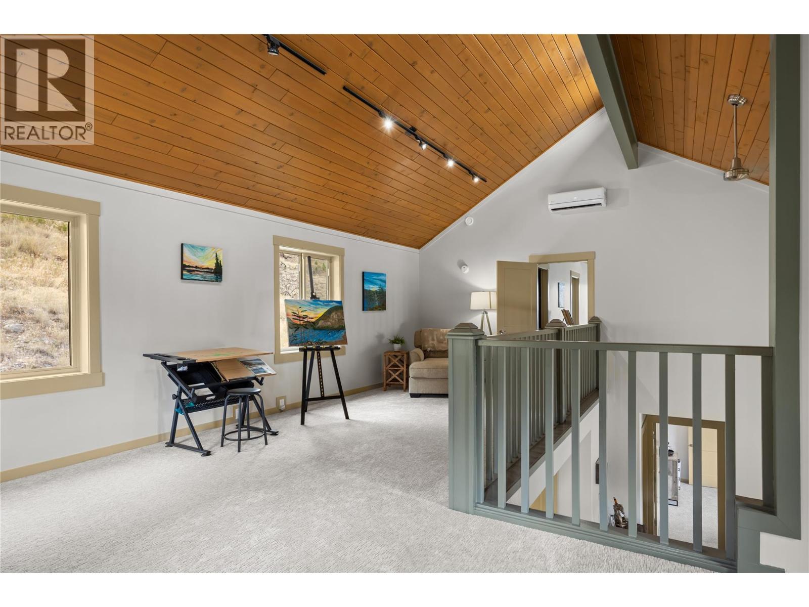Loft on second floor - 432 Hwy 97 Highway, Summerland, BC - Photo Showing Other Room