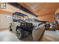 This side by side 4 wheel with plow comes with the home -