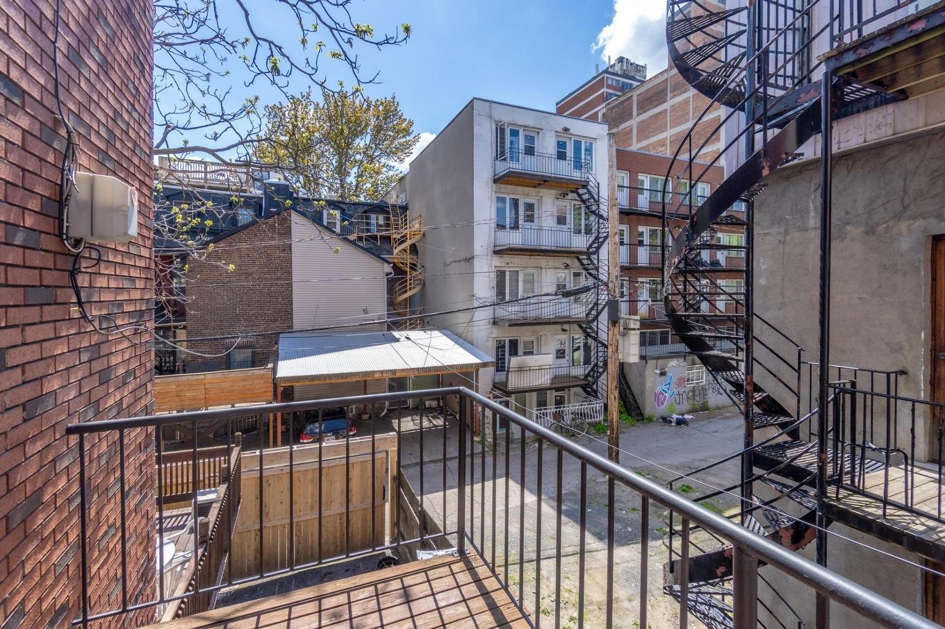 Balcon - 3542 - 3544A Rue Aylmer, Montréal (Le Plateau-Mont-Royal), QC - Outdoor