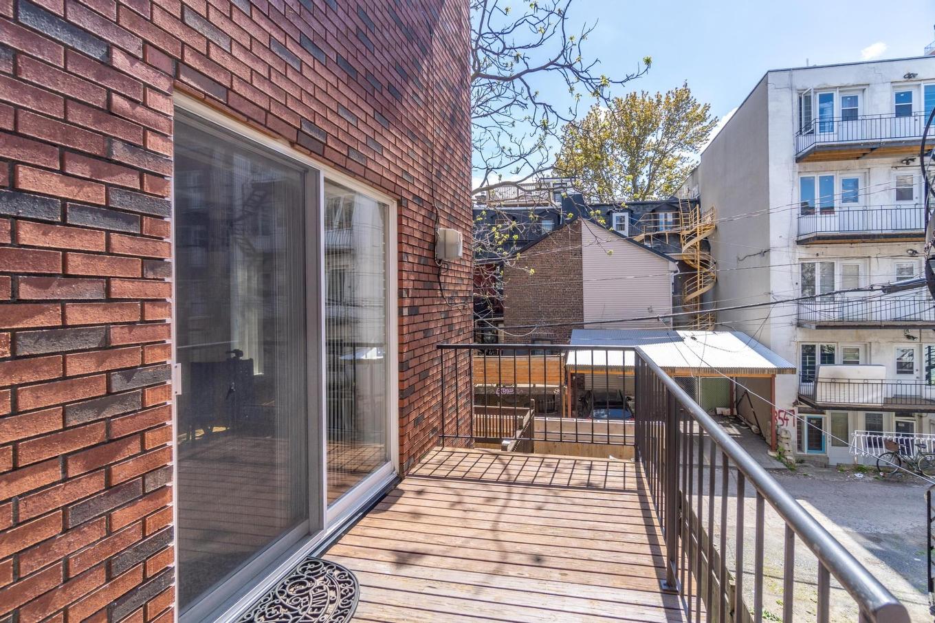 Balcon - 3542 - 3544A Rue Aylmer, Montréal (Le Plateau-Mont-Royal), QC - Outdoor