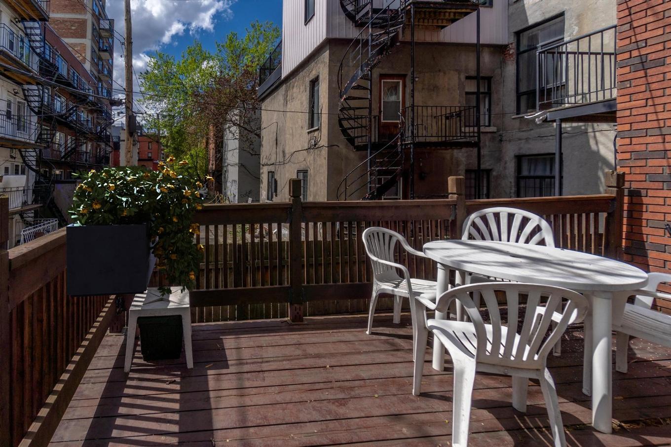 Terrasse - 3542 - 3544A Rue Aylmer, Montréal (Le Plateau-Mont-Royal), QC - Outdoor With Exterior