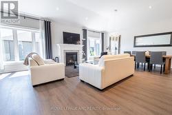 Gas Fireplace in Living Room -