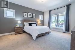 Primary Bedroom with large window to deck -