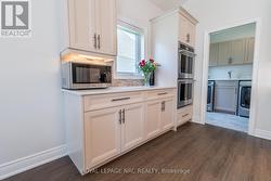 Built In Double Oven and Coffee nook -