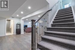 Stairs leading down to basement -